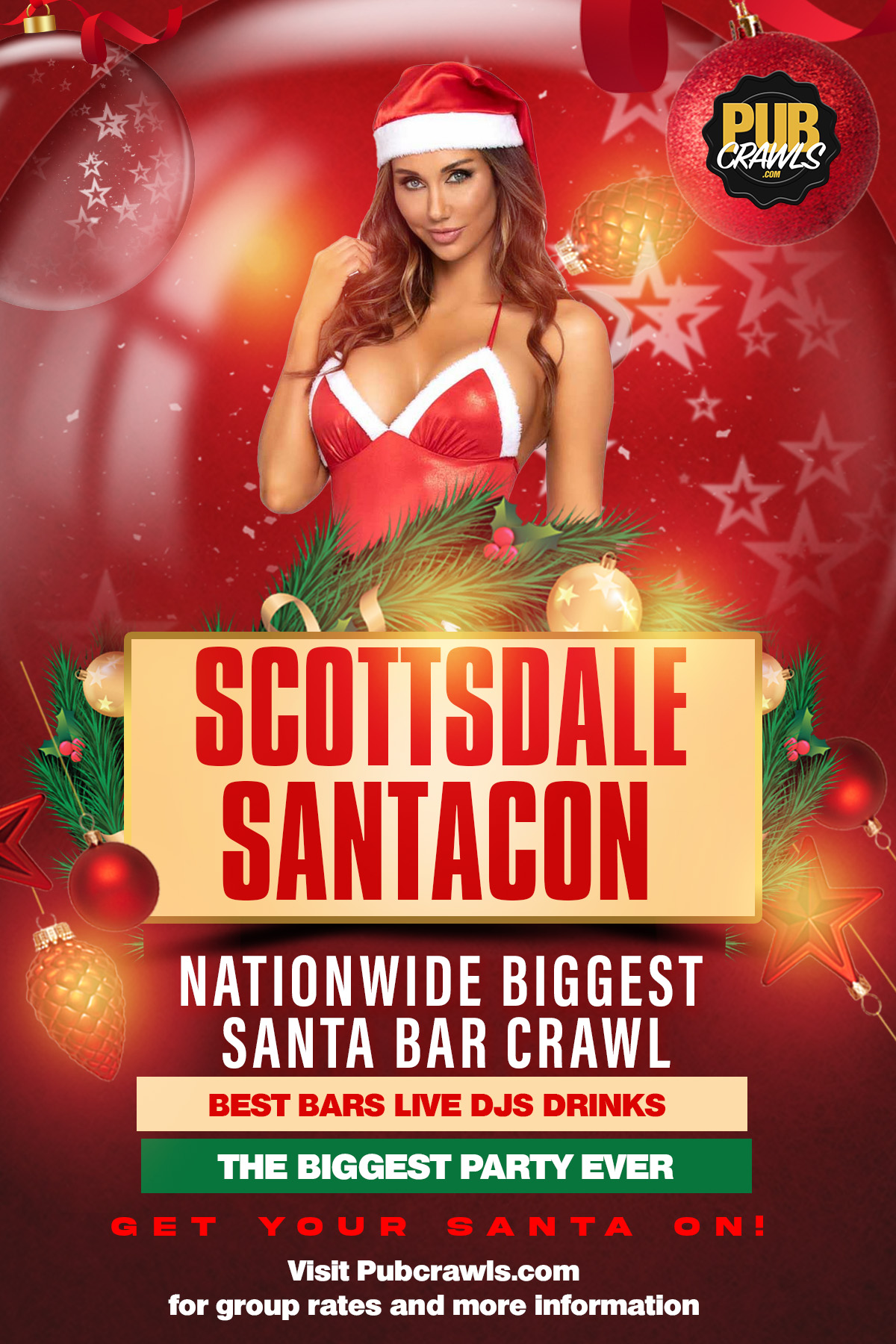 Scottsdale SantaCon Crawl