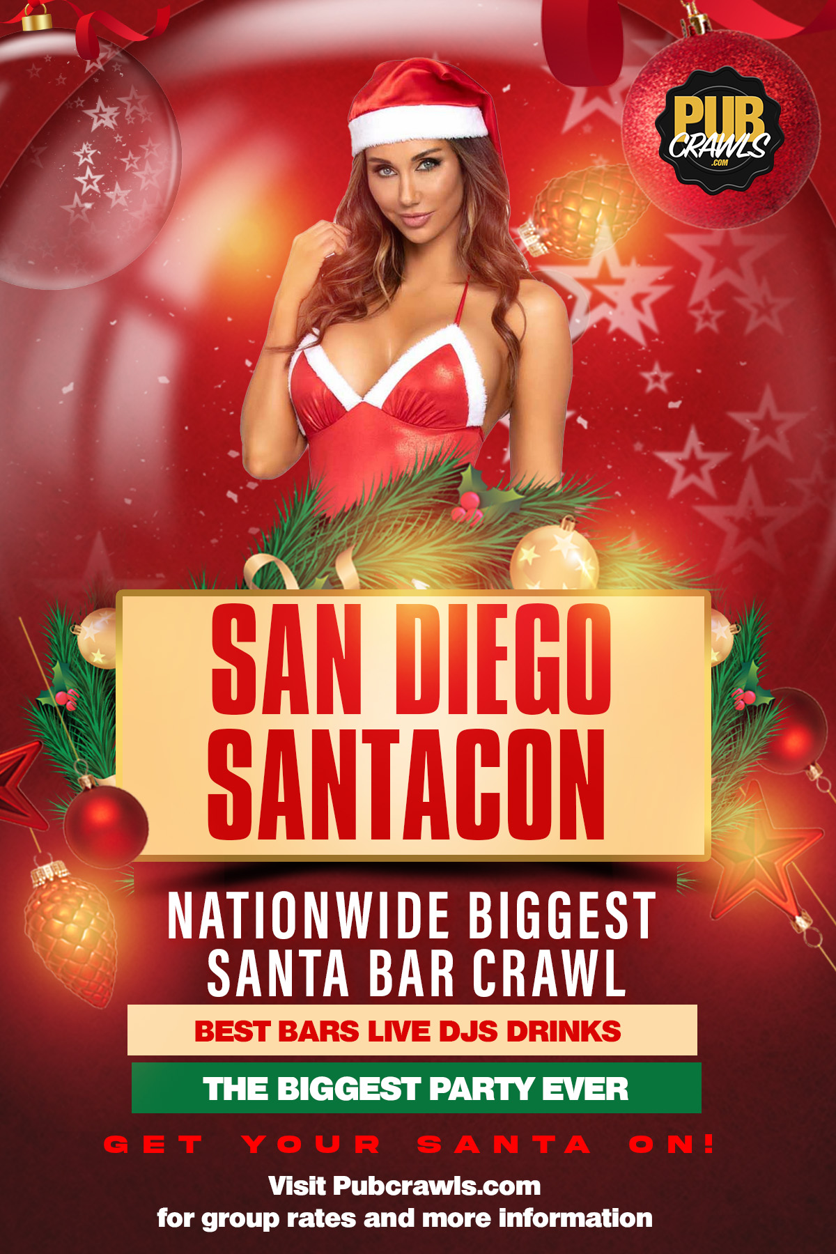 San Diego SantaCon Crawl