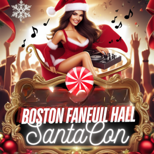 Boston Faneuil Hall SantaCon Crawl 2025
